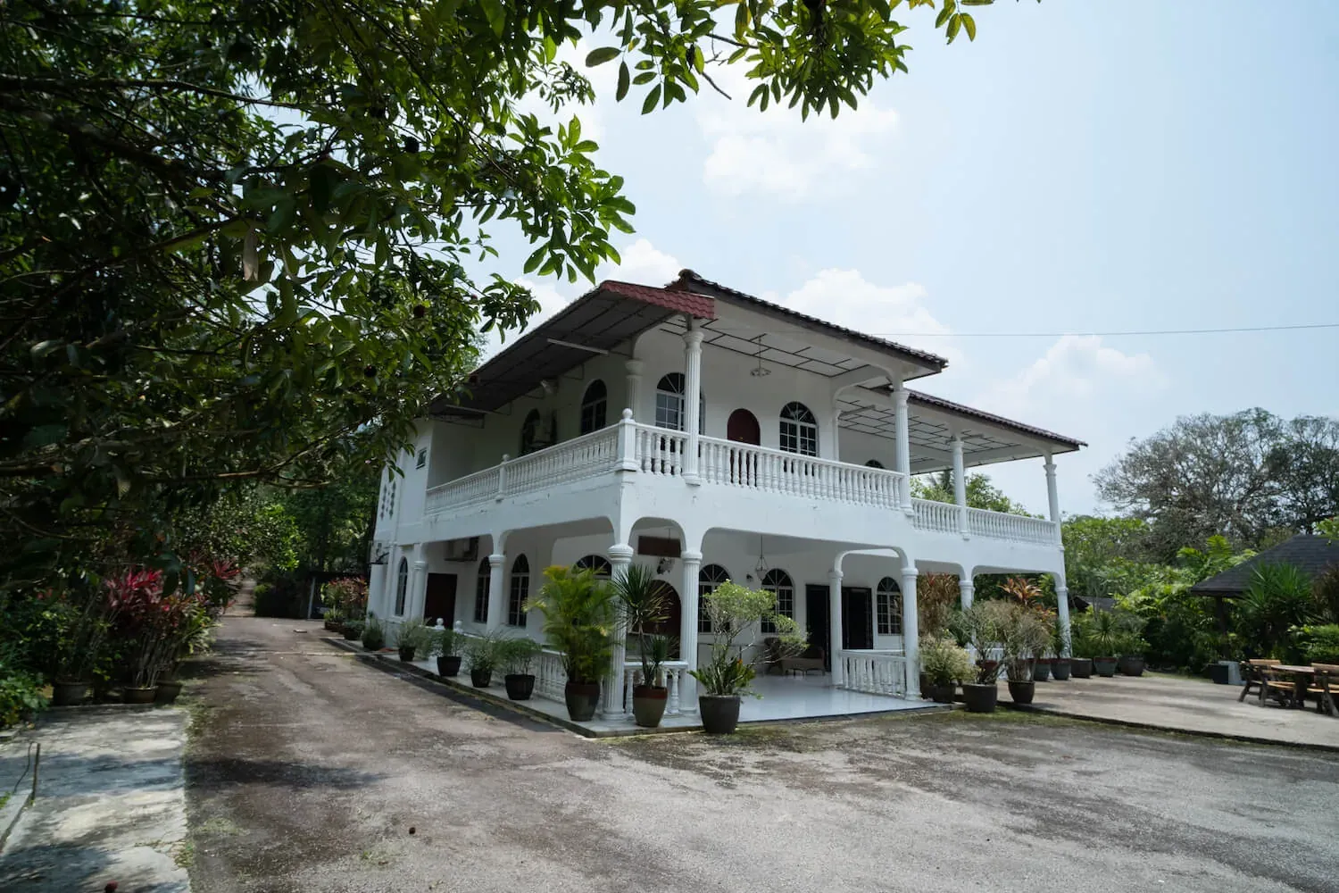 Side View & Driveway